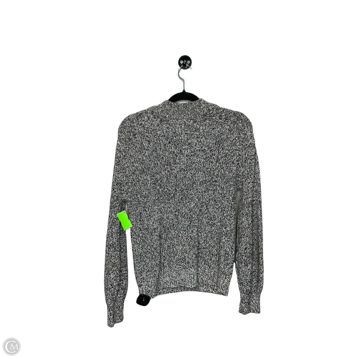 Sweater By H&m In Black & White, Size: M