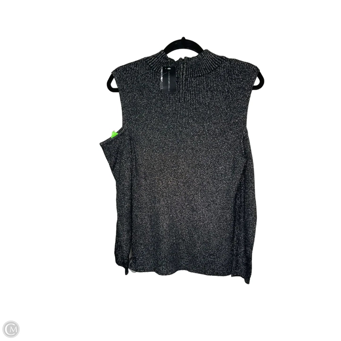 Sweater By Clothes Mentor In Black, Size: L