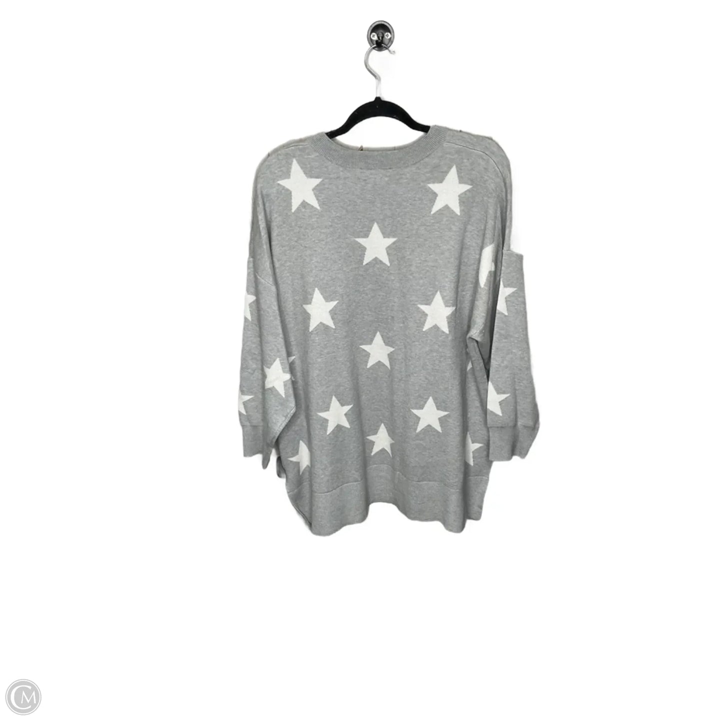 Sweater By Philosophy In Grey, Size: 2x