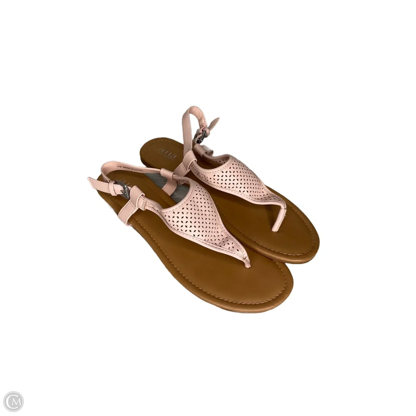 Sandals Flats By Ana In Pink, Size: 11