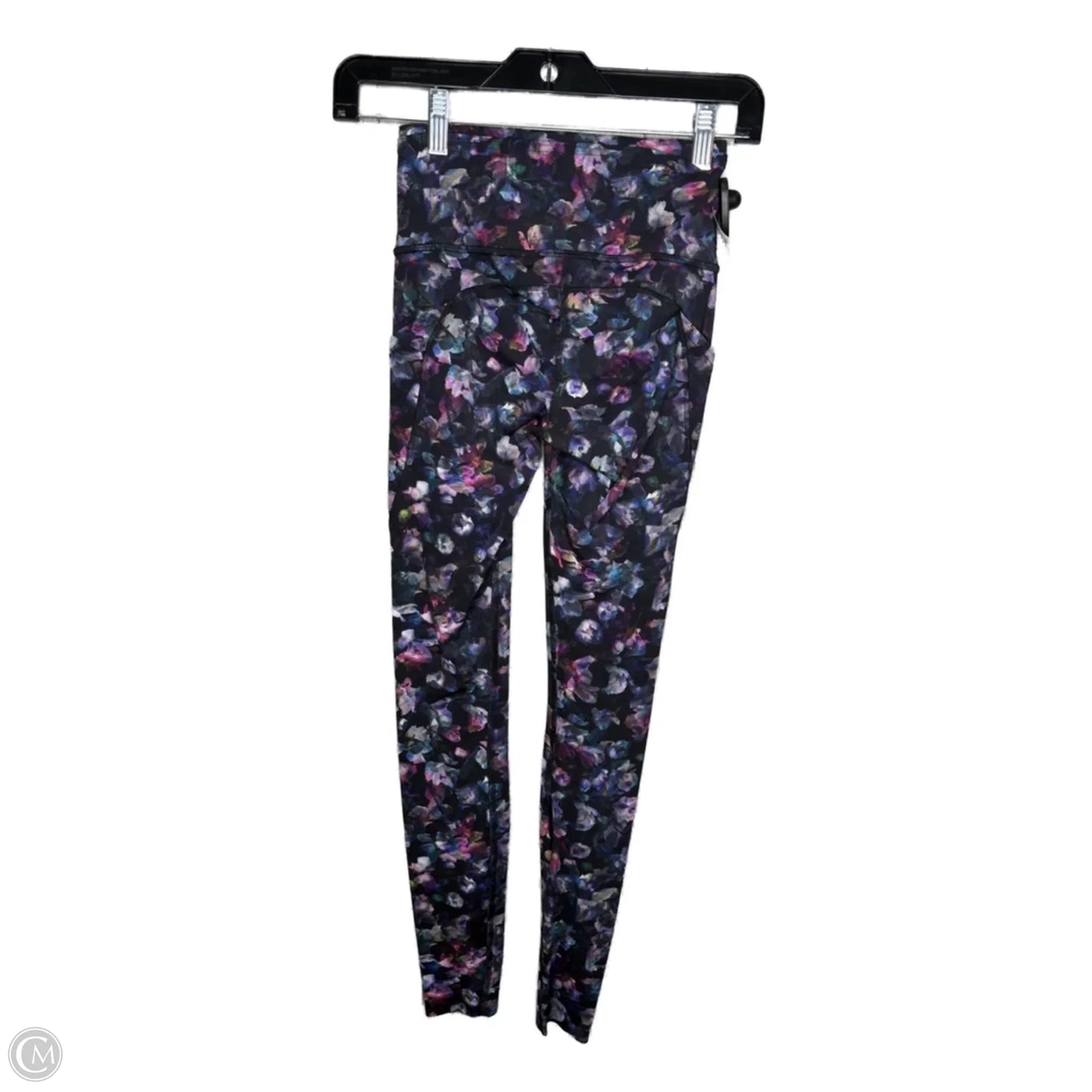 Athletic Leggings By Lululemon In Floral Print, Size: 2