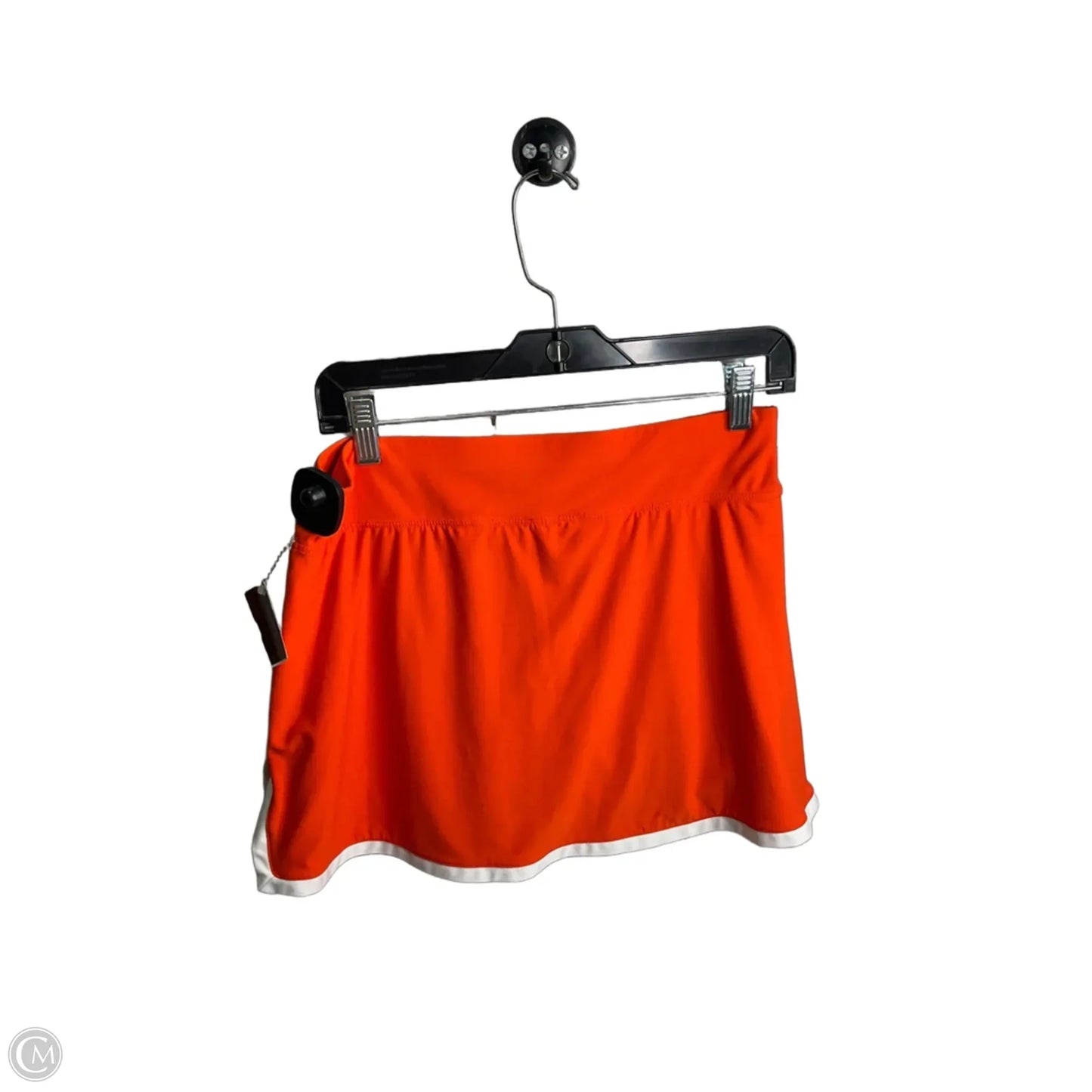 Athletic Skort By Nike Apparel In Orange, Size: S