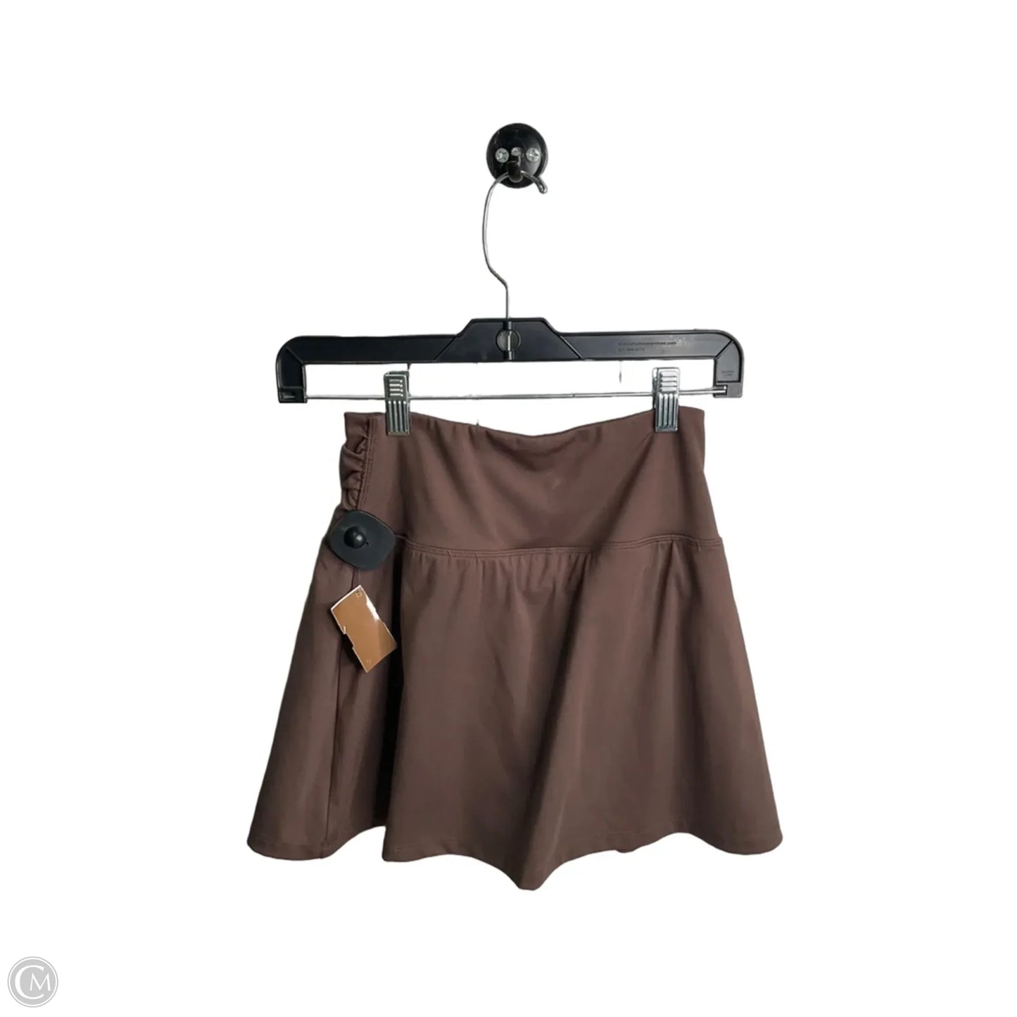 Athletic Skort By Yogalicious In Brown, Size: S