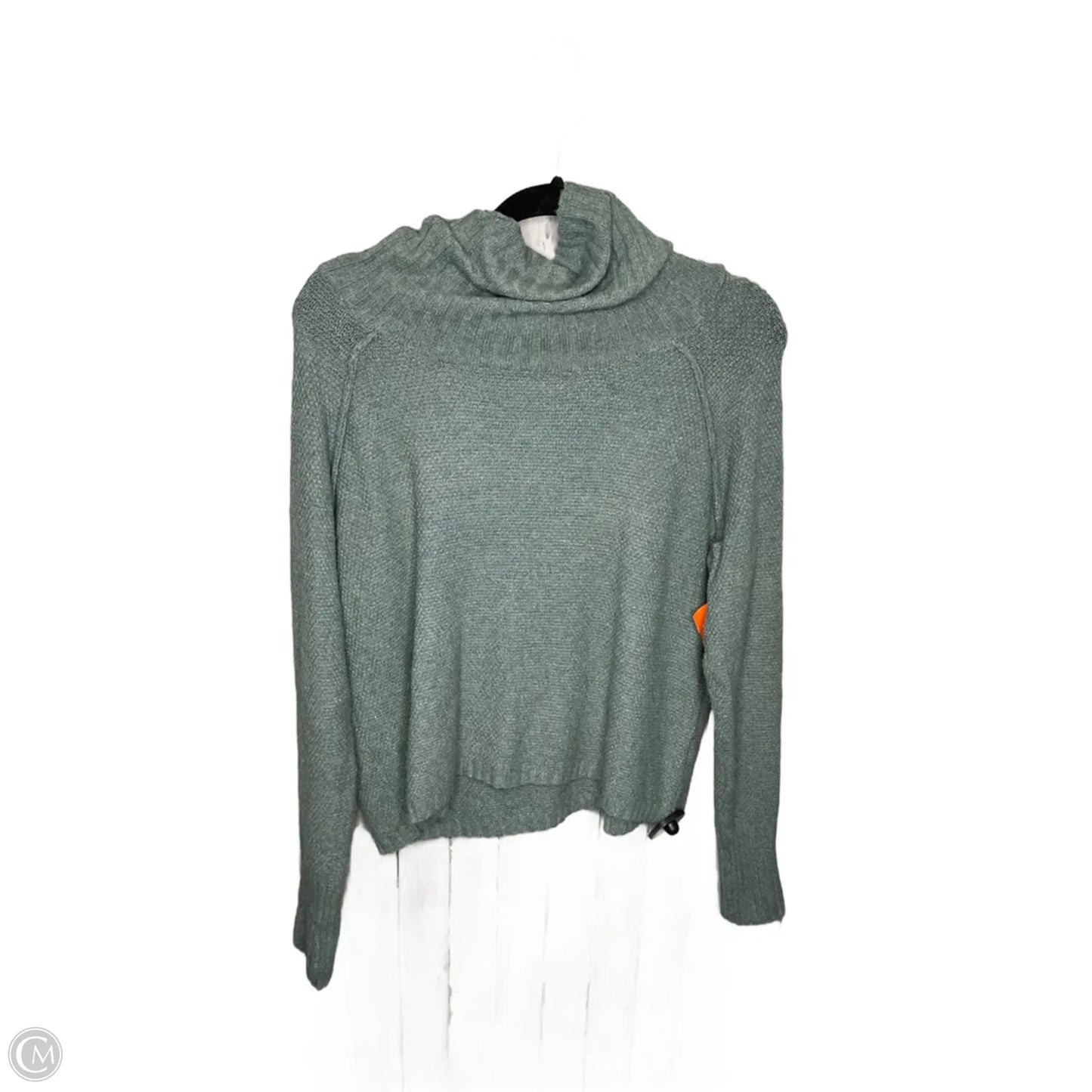 Top Long Sleeve By Pink Rose In Green, Size: M