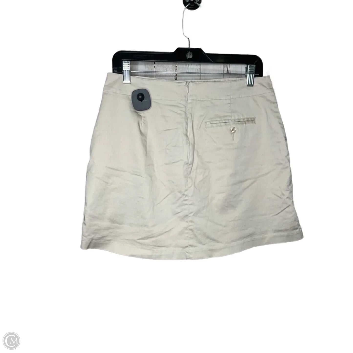 Skirt Midi By Clothes Mentor In Tan, Size: 8