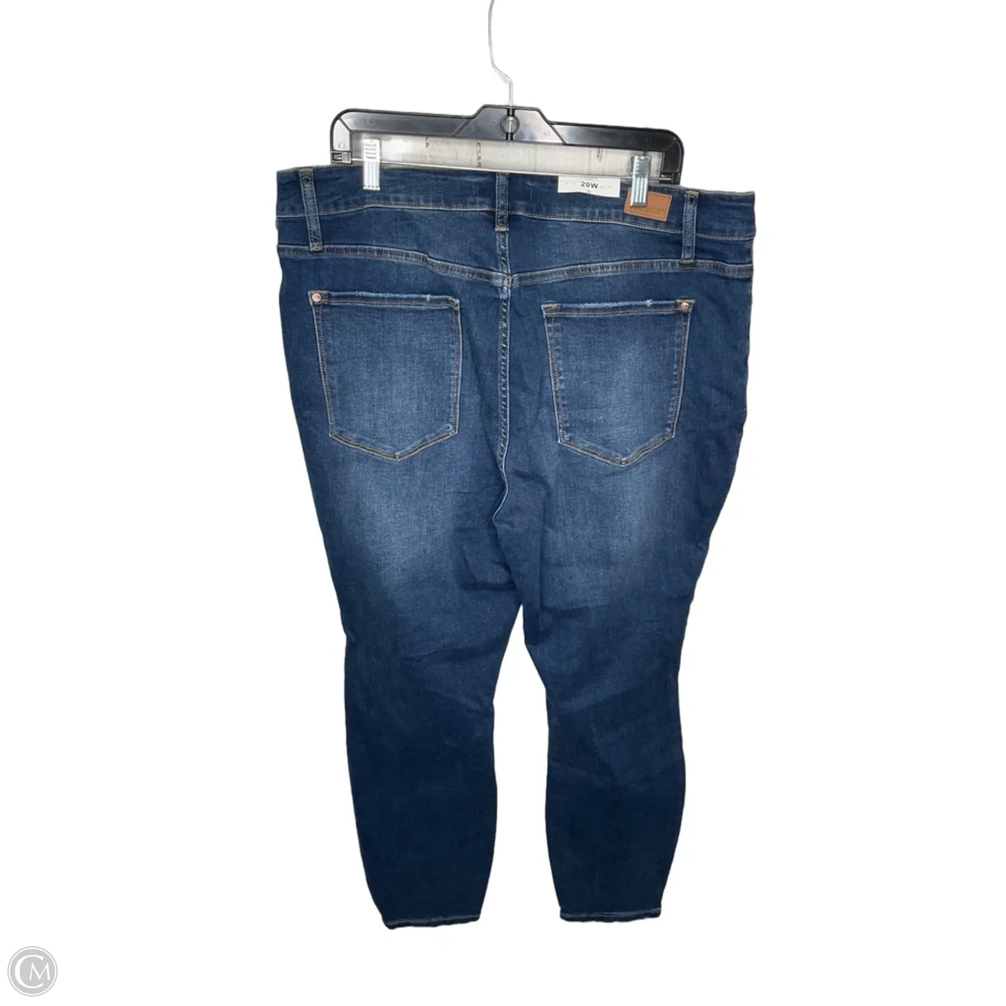Jeans Straight By Judy Blue In Blue, Size: 20