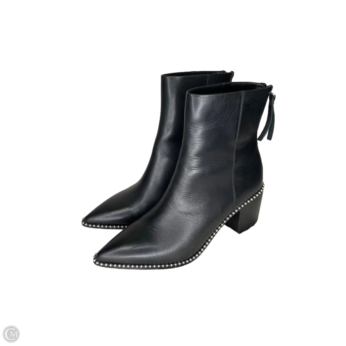 Boots Ankle Heels By Steve Madden In Black, Size: 8.5