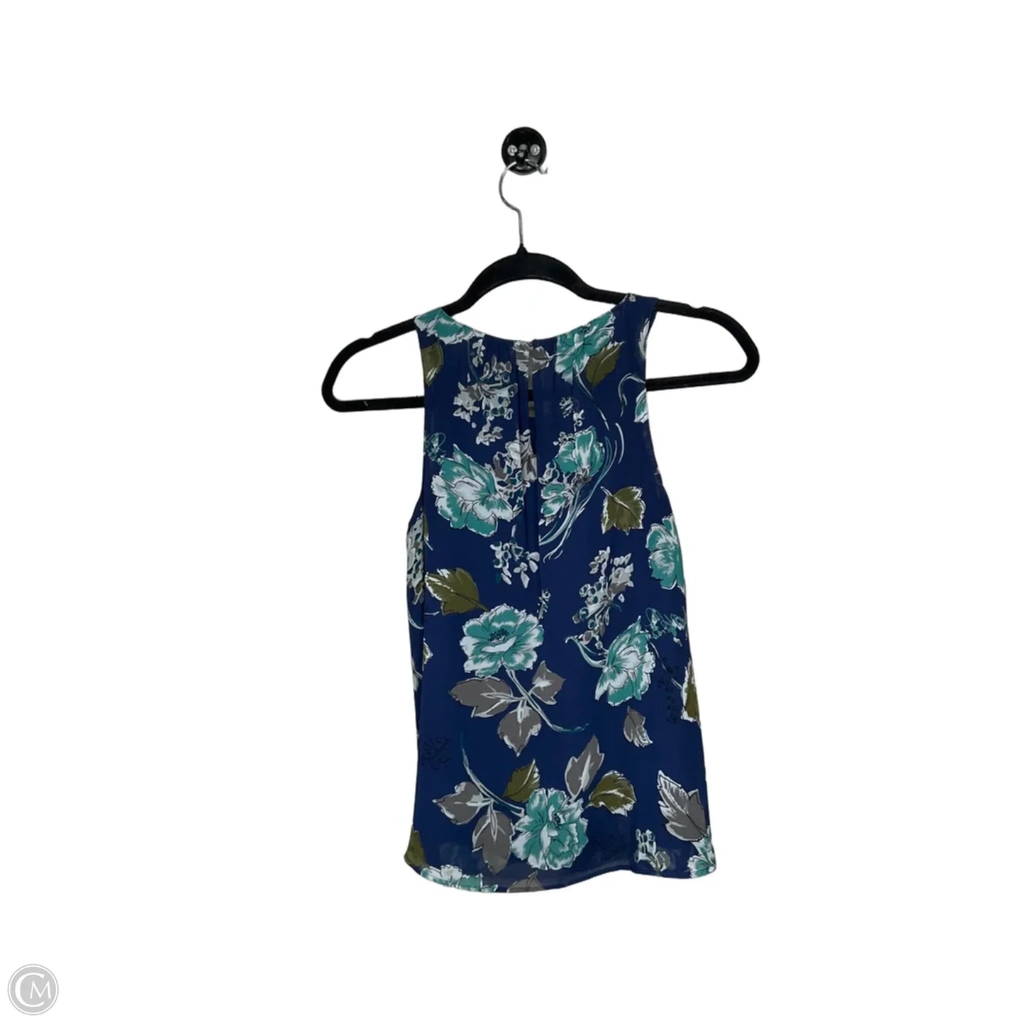 Top Sleeveless By Loft In Blue, Size: Xxsp