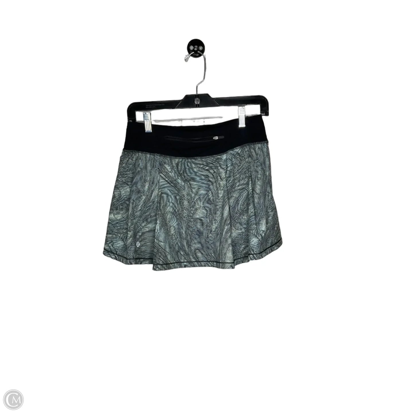 Athletic Skort By Lululemon In Green, Size: 4