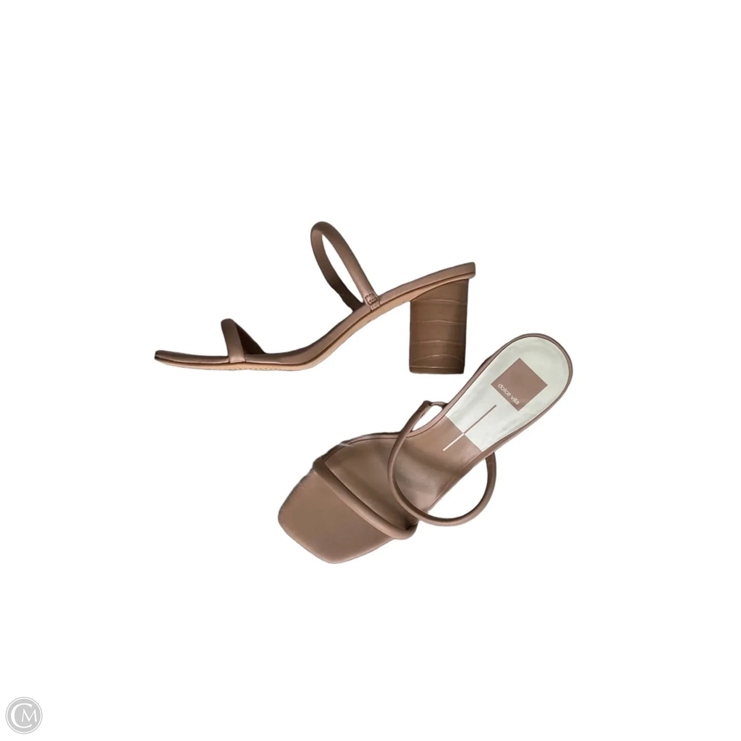 Shoes Heels Block By Dolce Vita In Tan, Size: 11