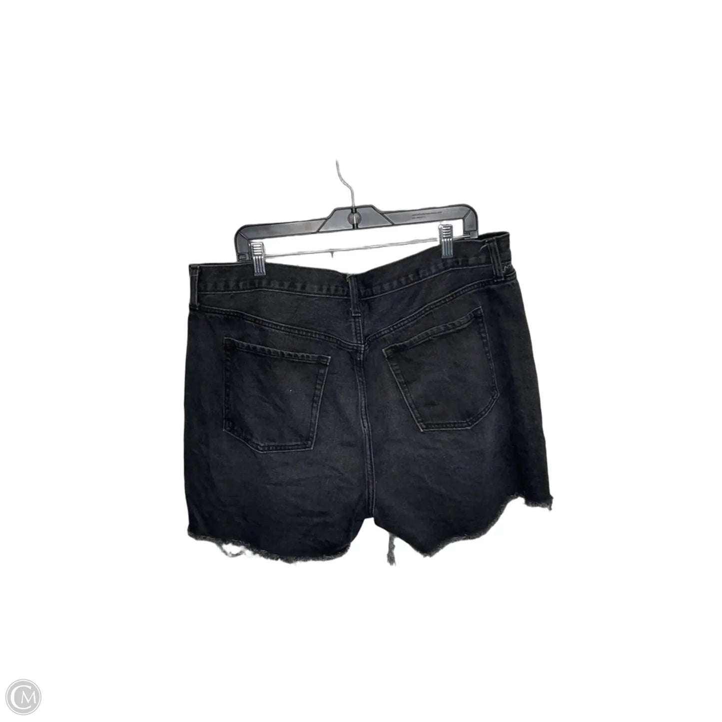 Shorts By Old Navy In Black Denim, Size: 16