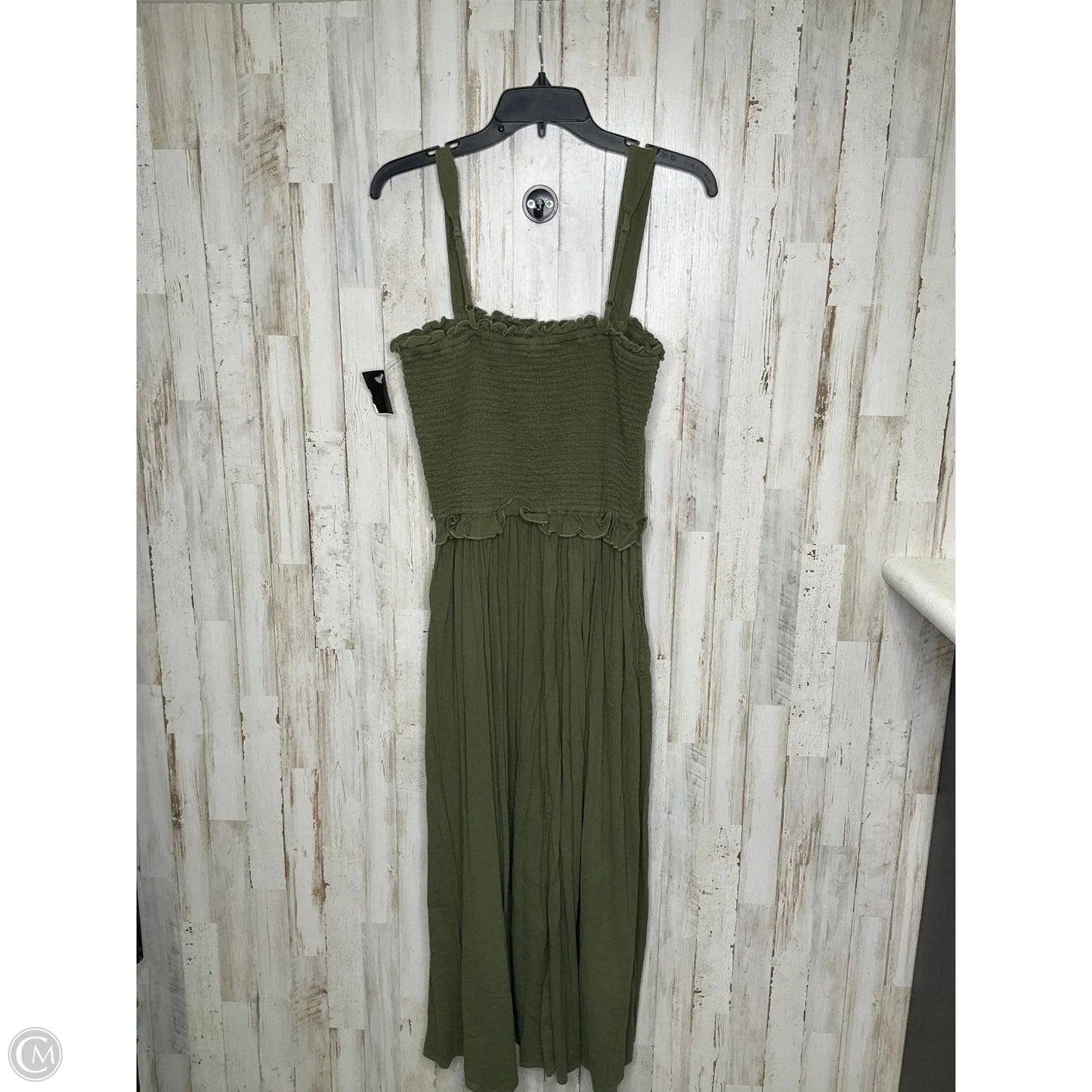 Dress Casual Maxi By Aerie In Green, Size: L