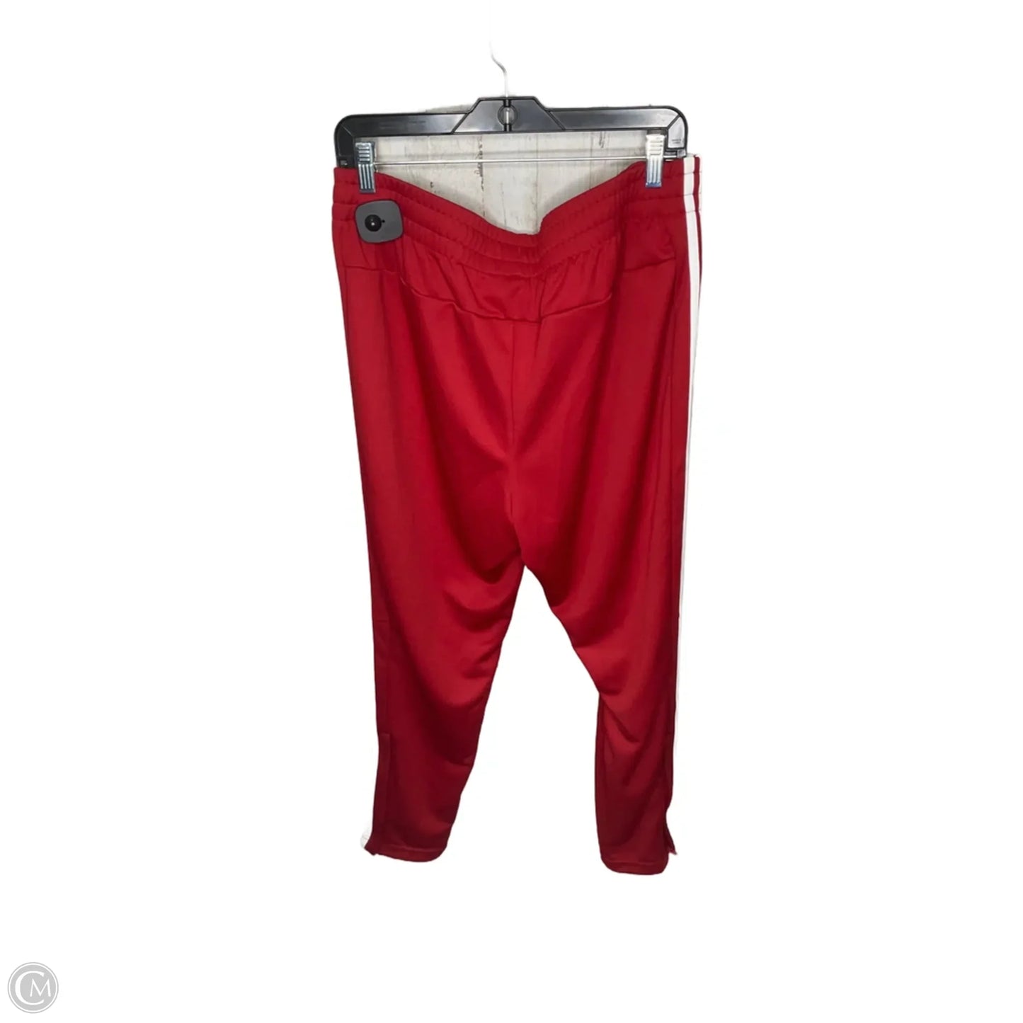 Athletic Pants By Adidas In Red, Size: Xl