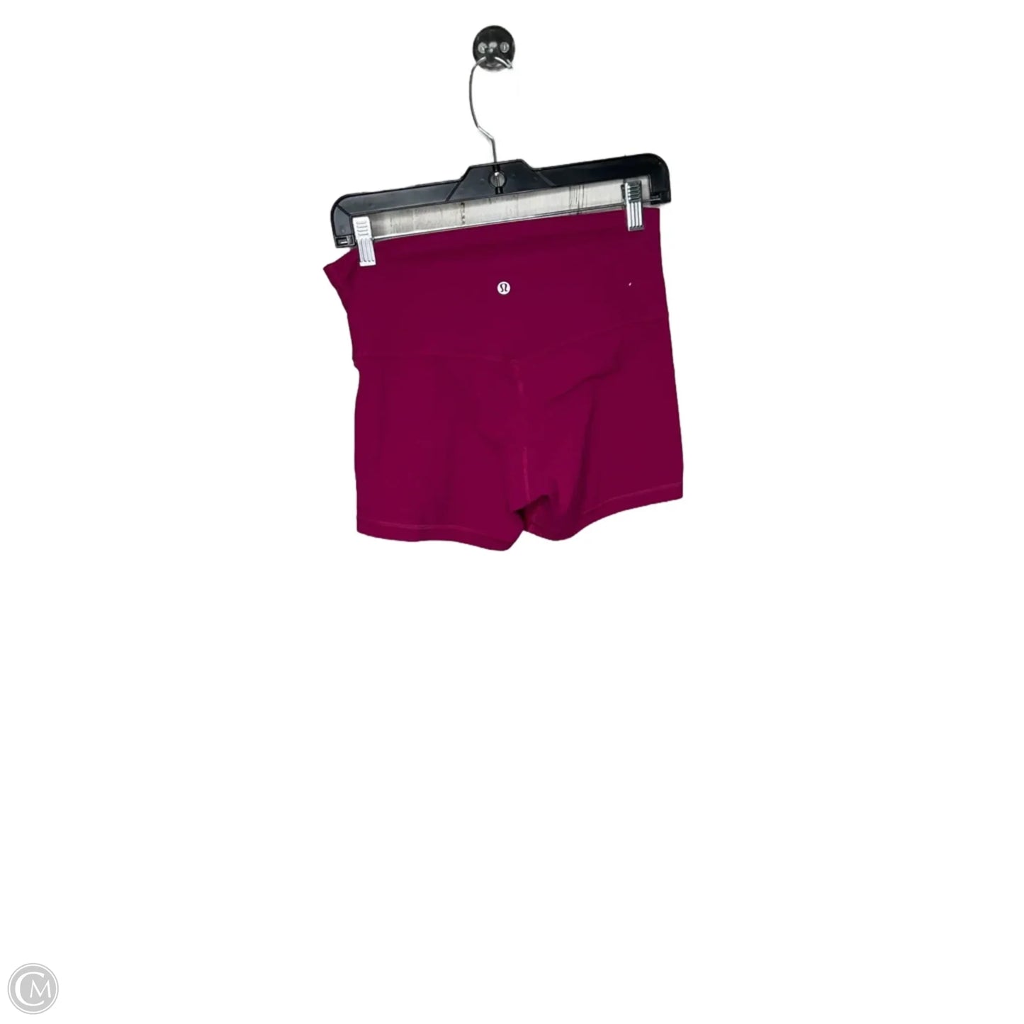 Athletic Shorts By Lululemon In Pink, Size: 8