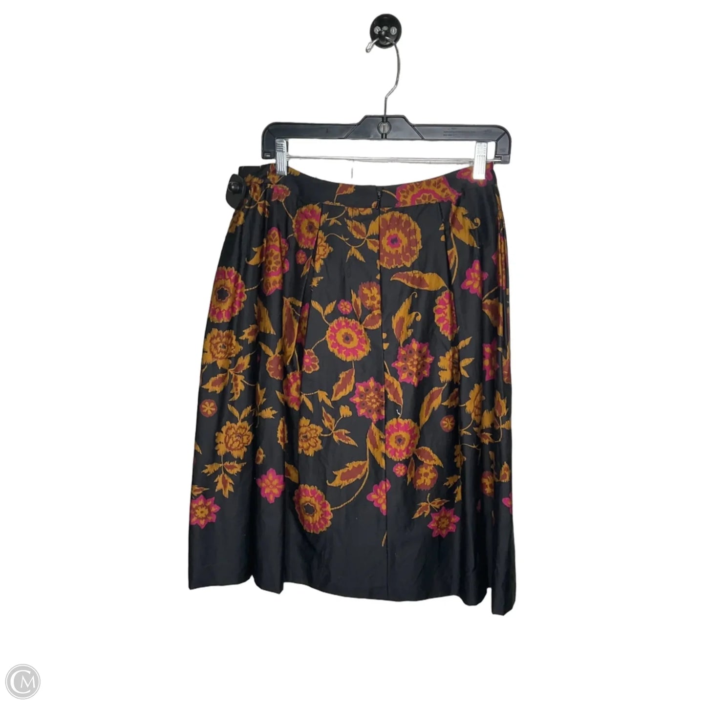 Skirt Midi By Peck And Peck In Floral Print, Size: 8