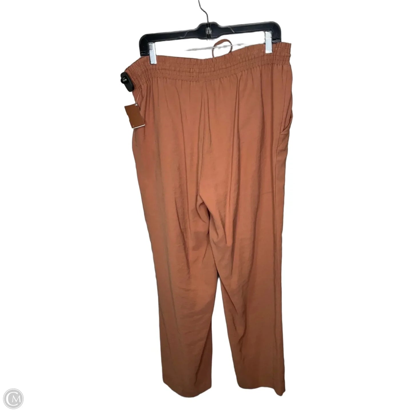 Pants Linen By Loft In Brown, Size: M