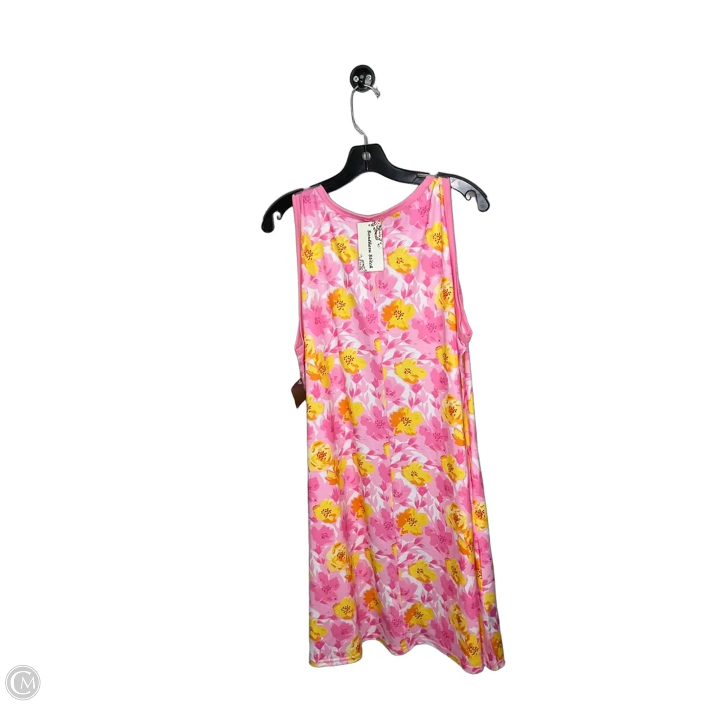 Dress Casual Short By Southern Stitch In Floral Print, Size: 2x