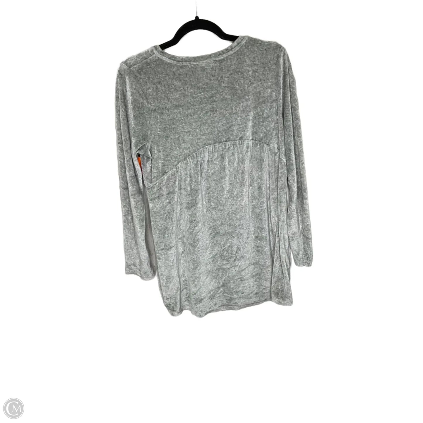 Sweatshirt Crewneck By Pure Jill In Silver, Size: S