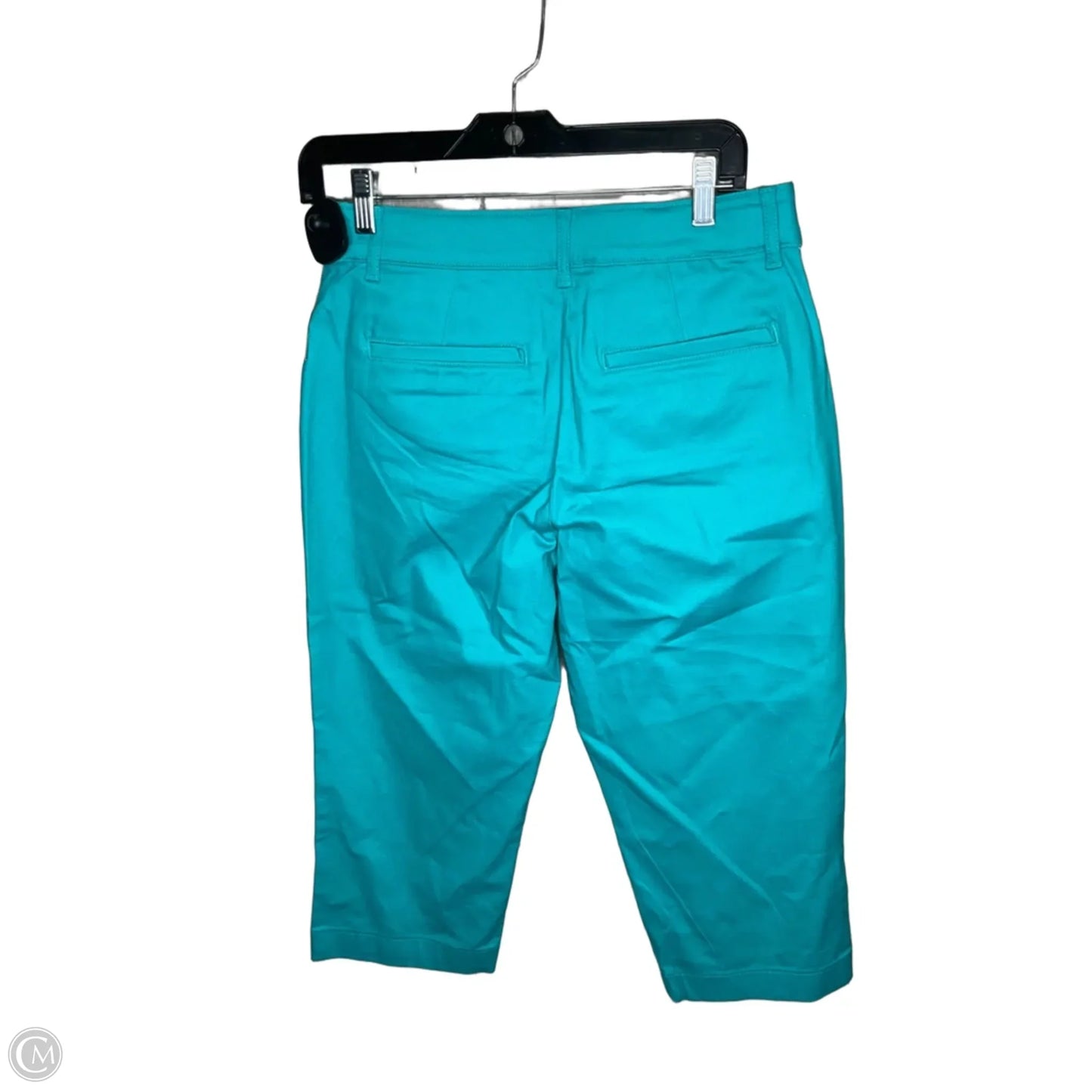 Capris By St Johns Bay In Teal, Size: 6