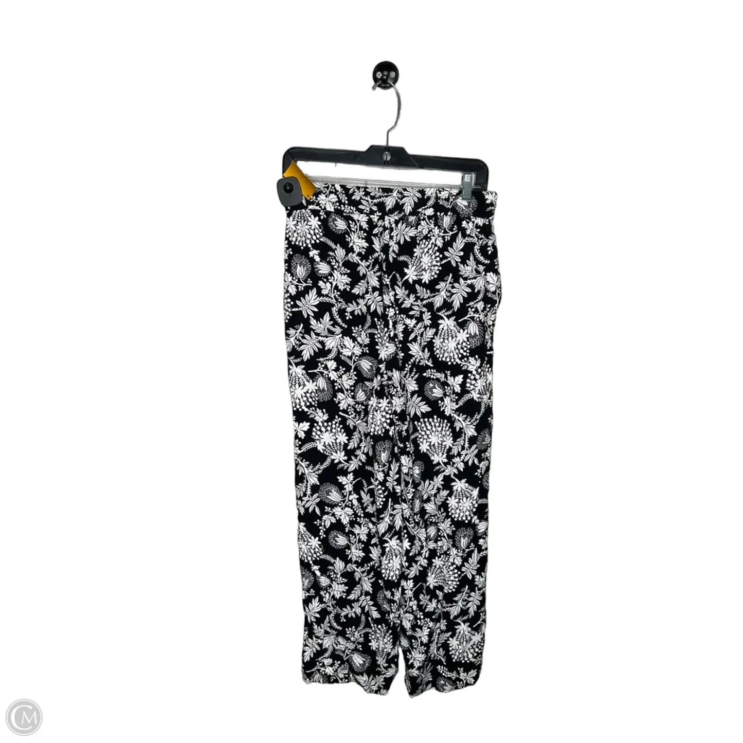 Pants Linen By Loft In Floral Print, Size: Sp