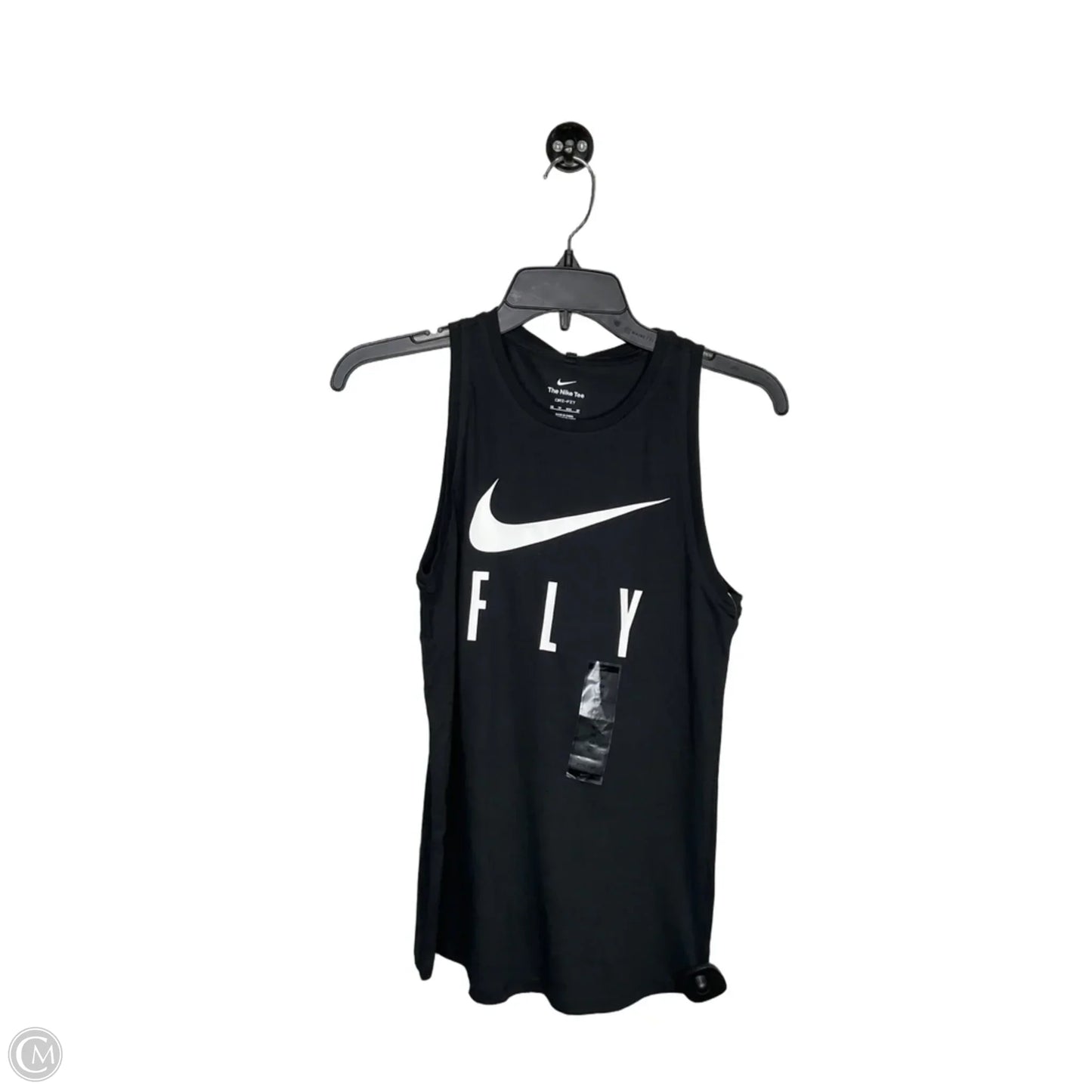 Athletic Tank Top By Nike In Black, Size: Xs