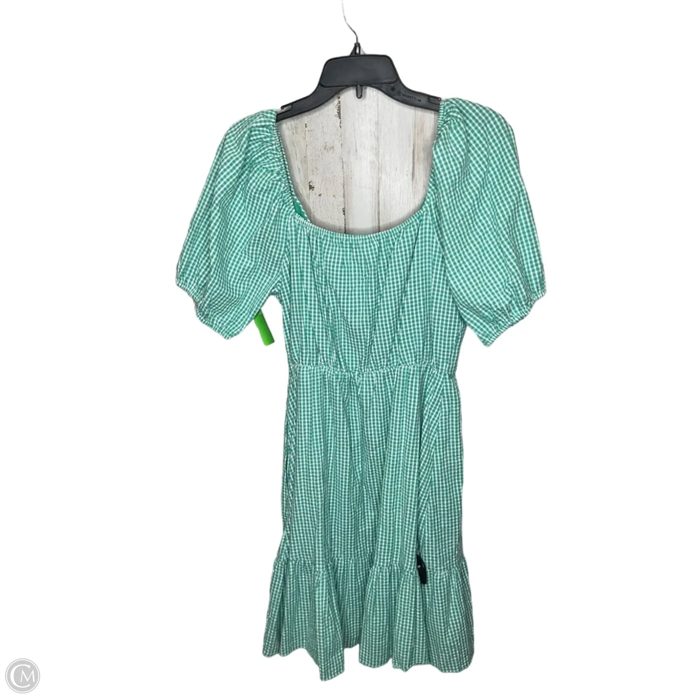 Dress Casual Short By Draper James In Green & White, Size: M