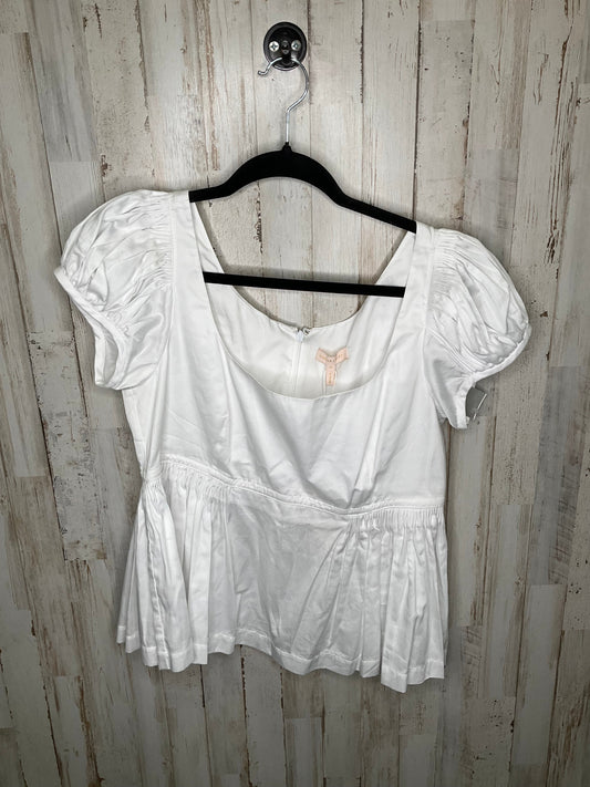 Top Short Sleeve By Rebecca Taylor  Size: 10