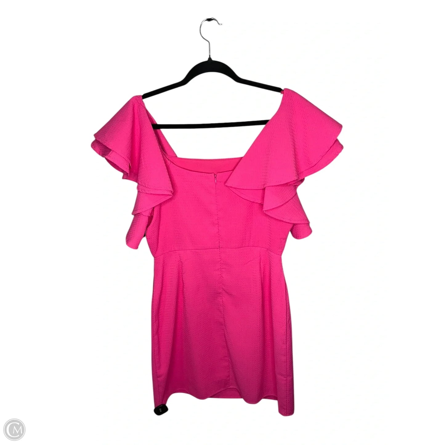 Dress Casual Short By She + Sky In Pink, Size: L