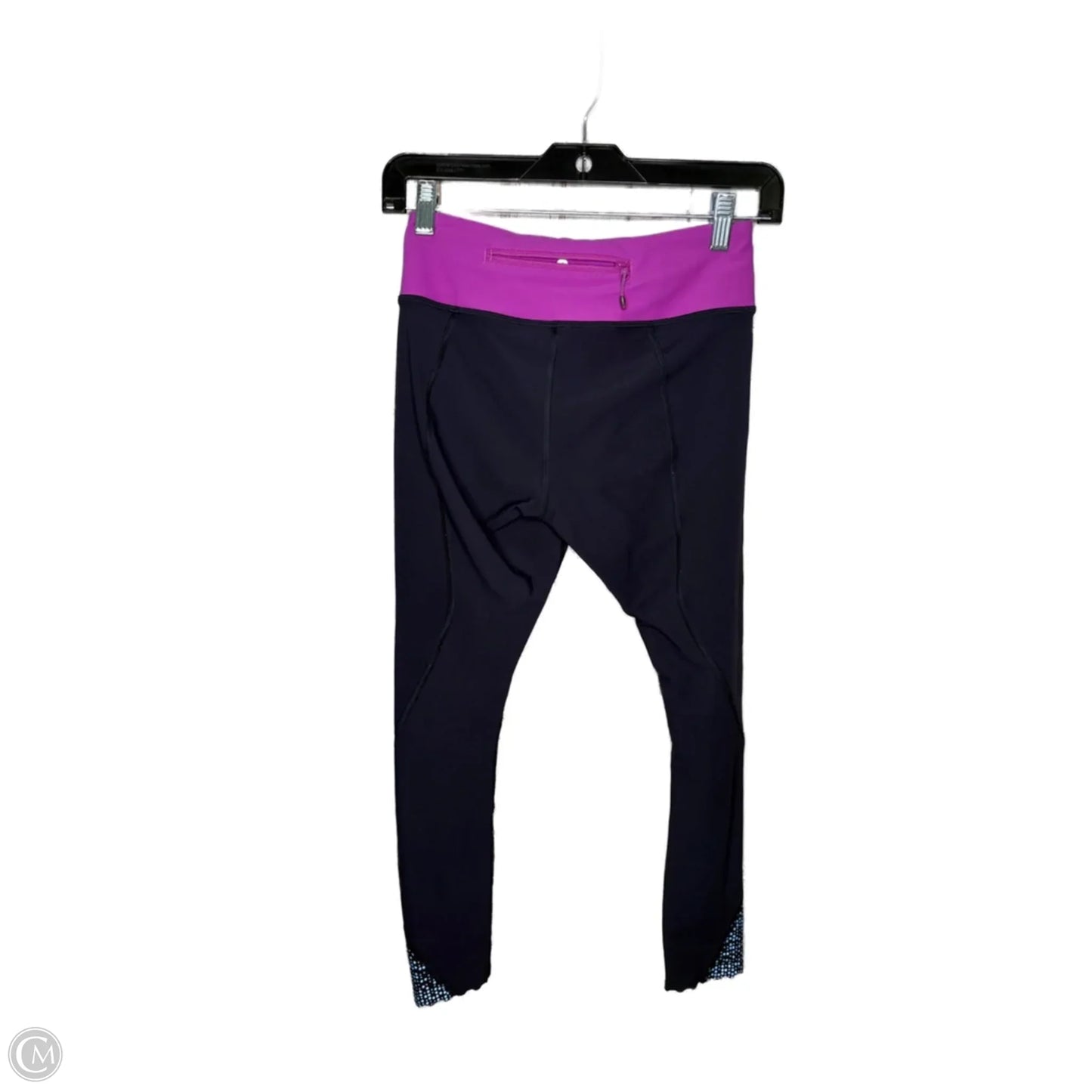 Athletic Capris By Lululemon In Black, Size: 4