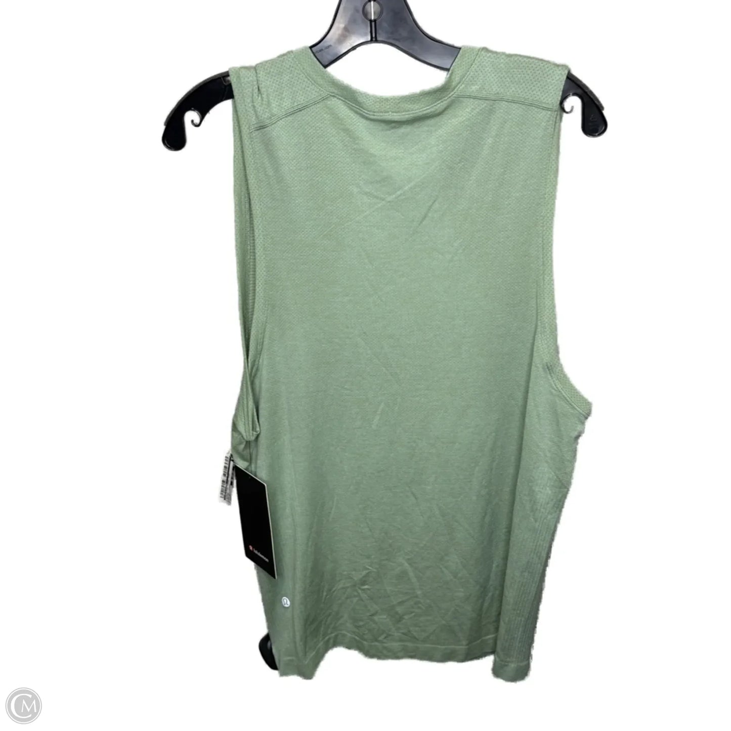 Athletic Tank Top By Lululemon In Green, Size: M
