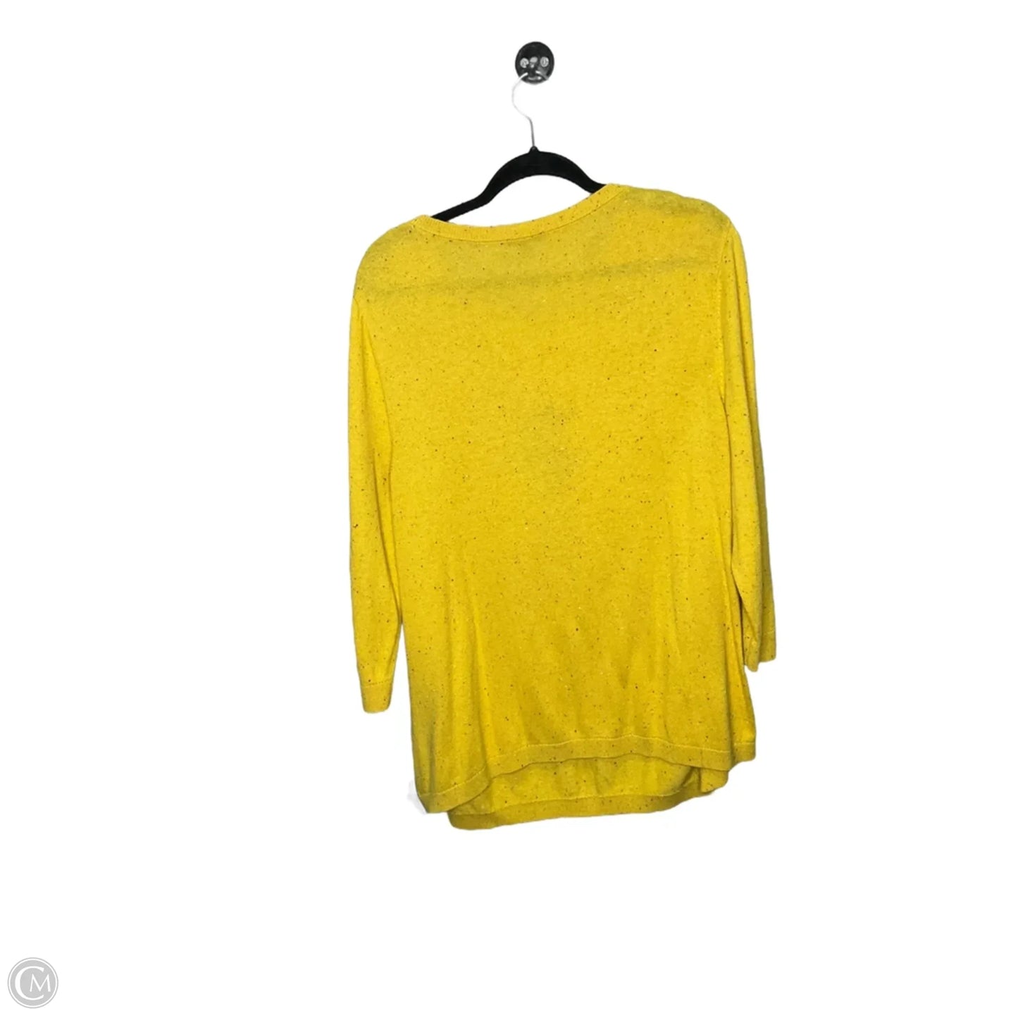 Sweater By Talbots In Yellow, Size: 2x
