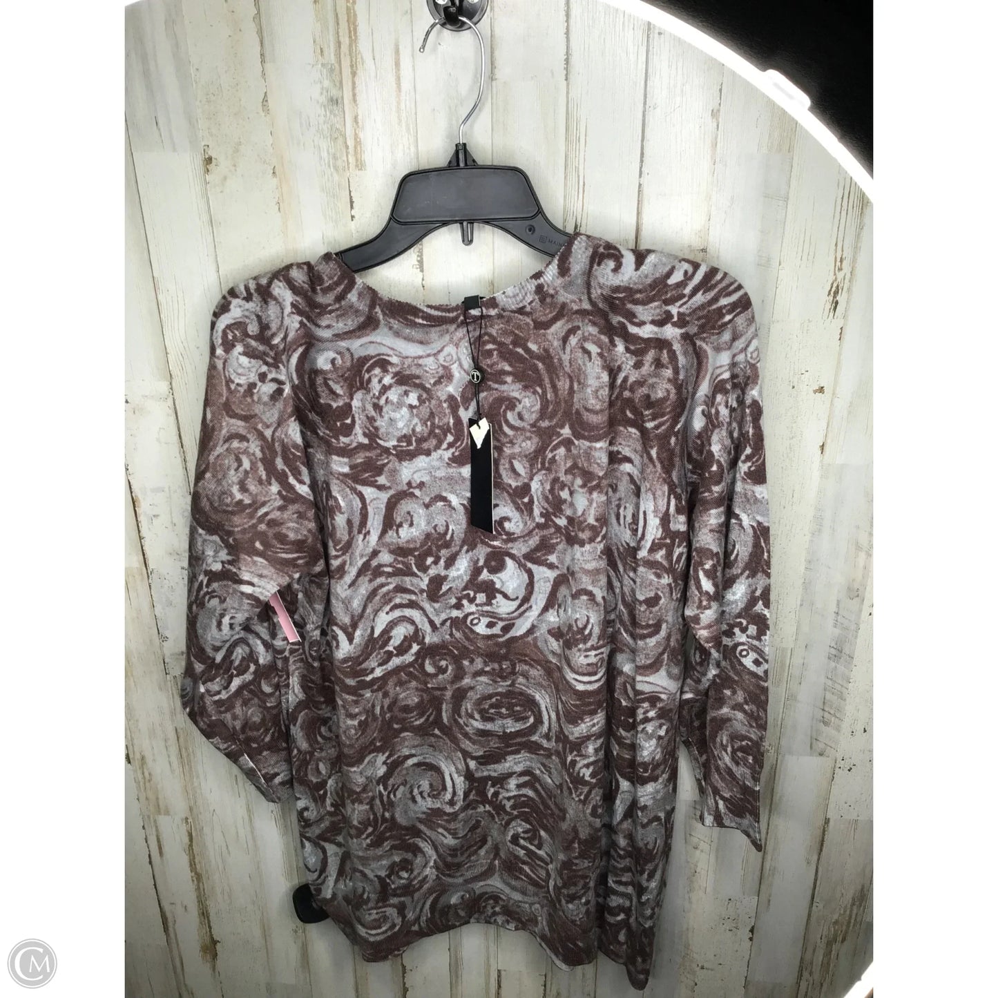 Cardigan By Talbots In Brown, Size: 3x