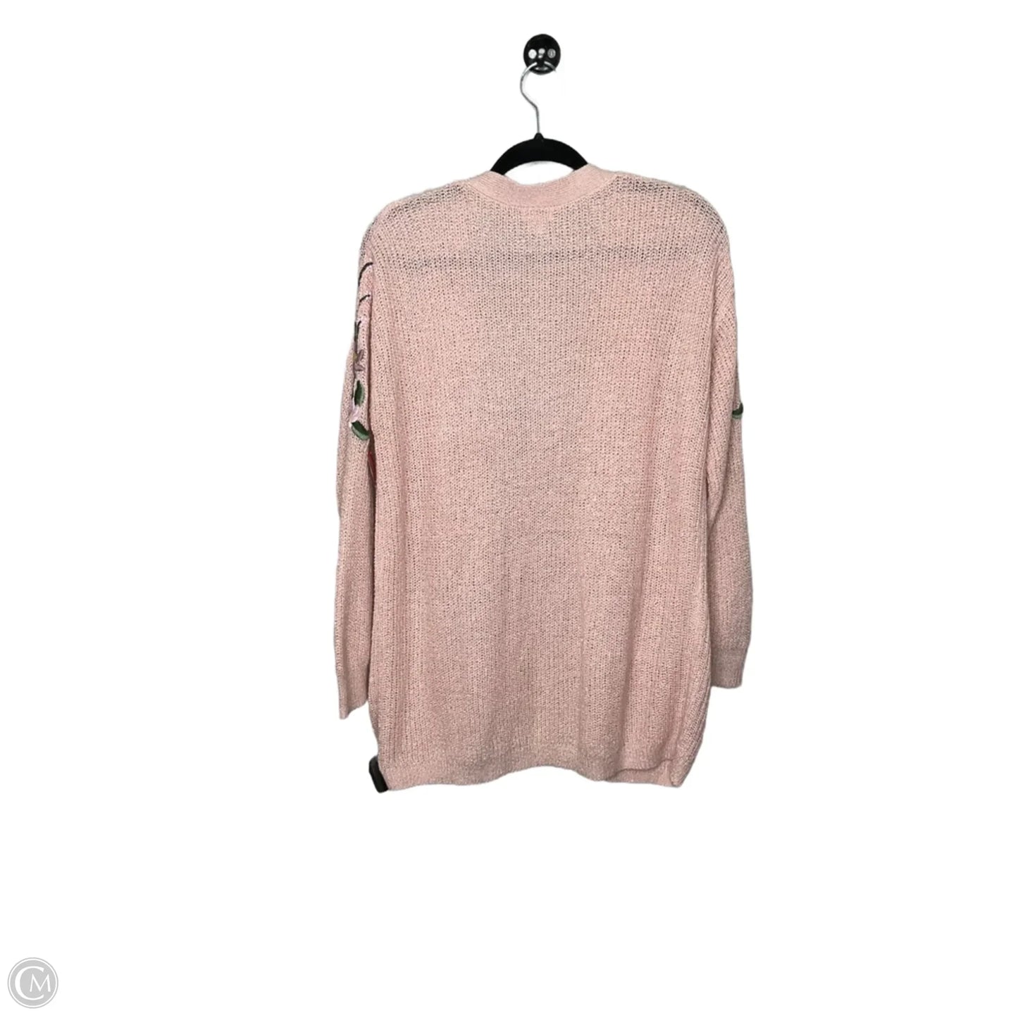 Cardigan By Mossimo In Pink, Size: M