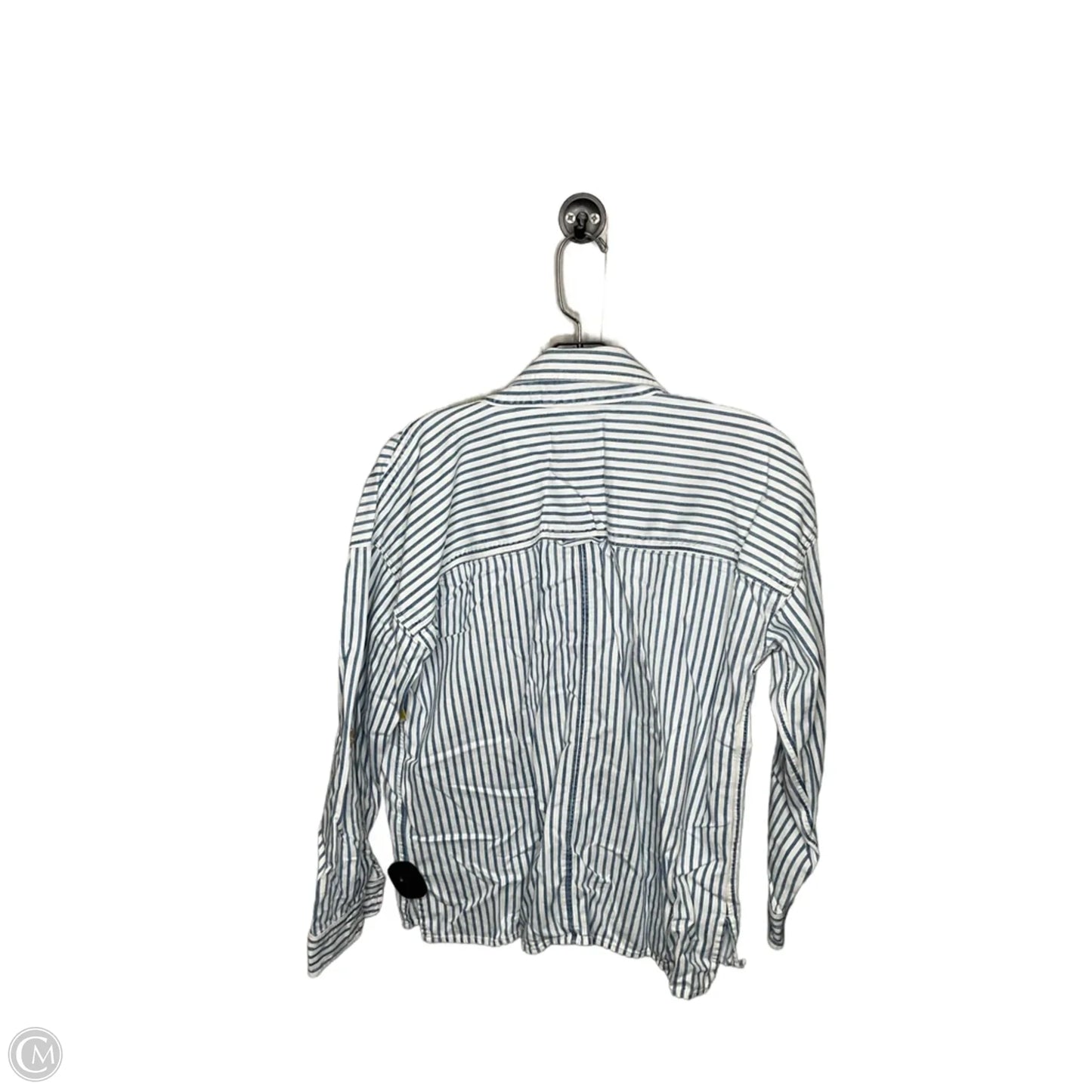 Top Long Sleeve By American Eagle In Blue, Size: S