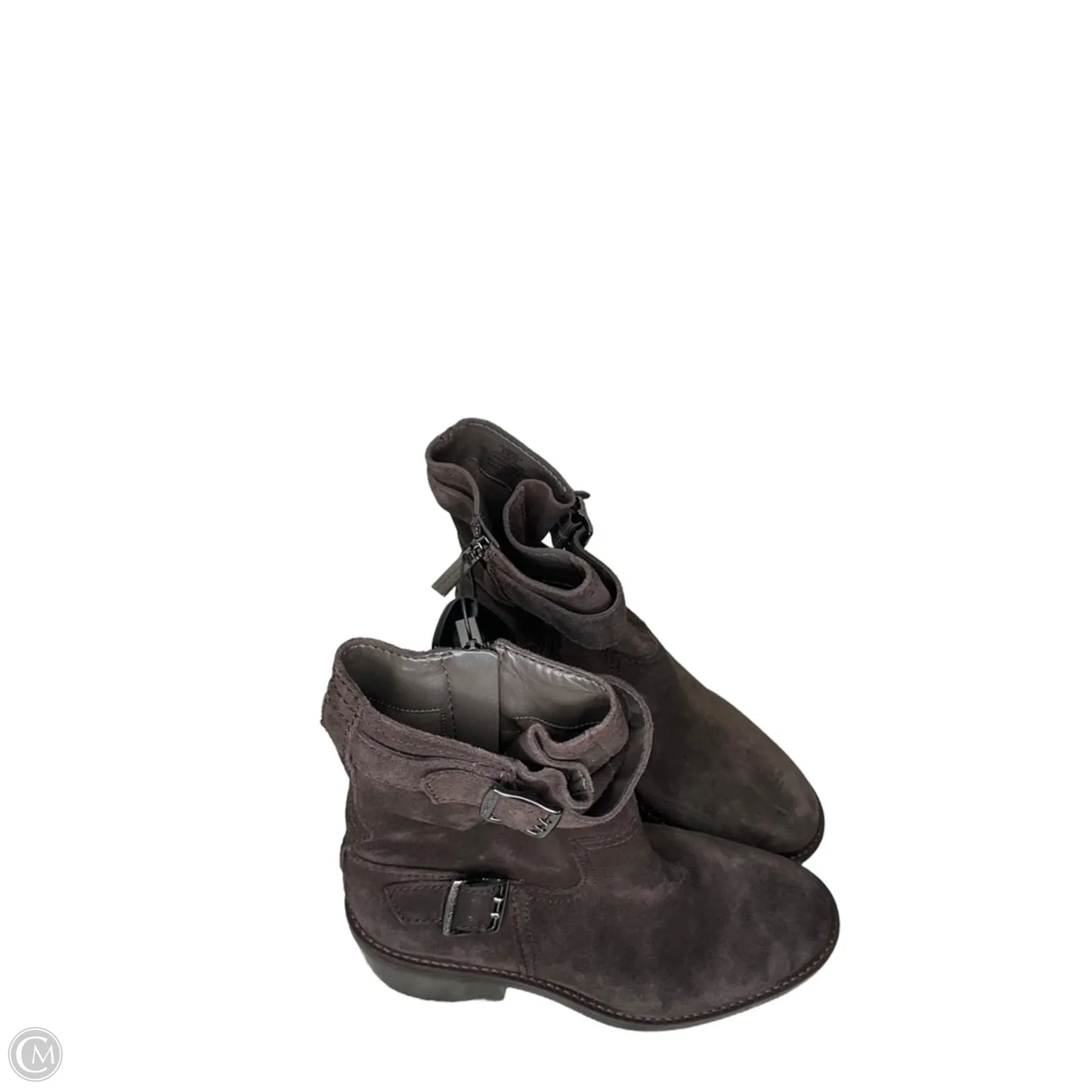 Boots Ankle Heels By Vince Camuto In Brown, Size: 8