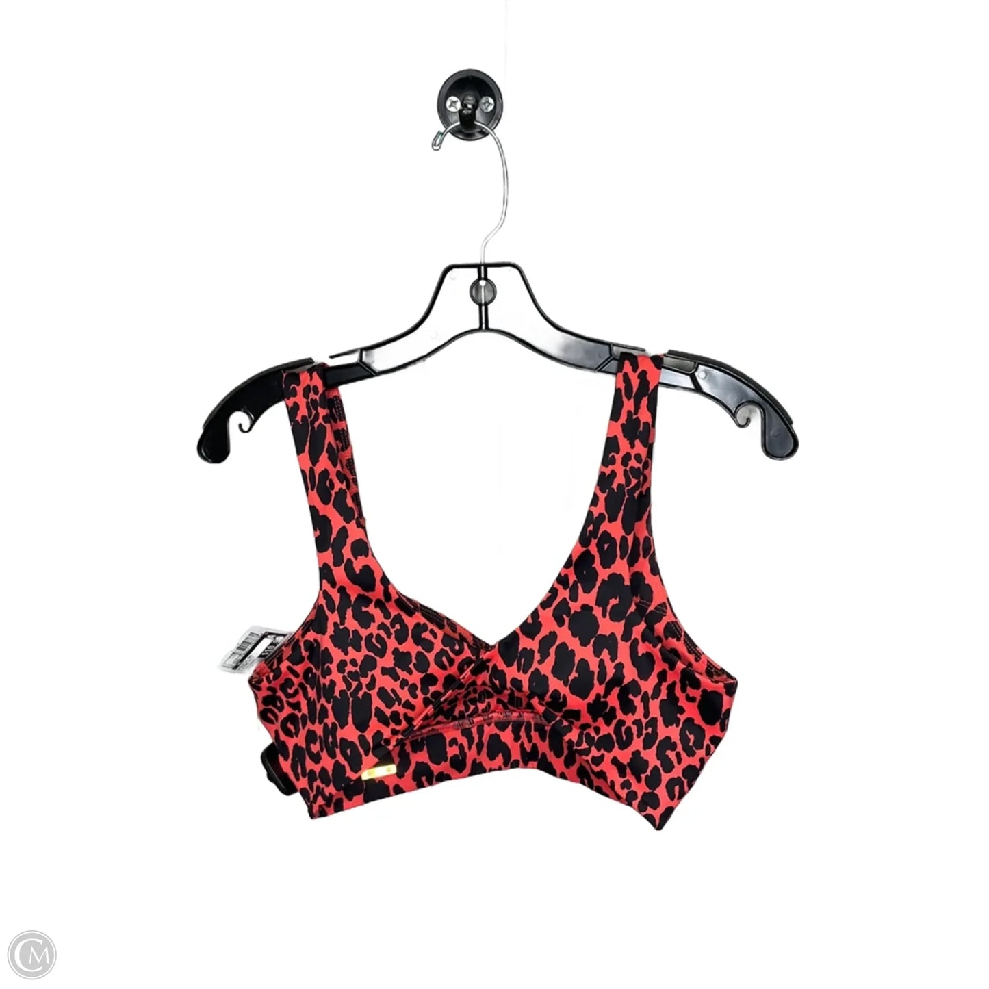 Athletic Bra By Cmc In Leopard Print, Size: M
