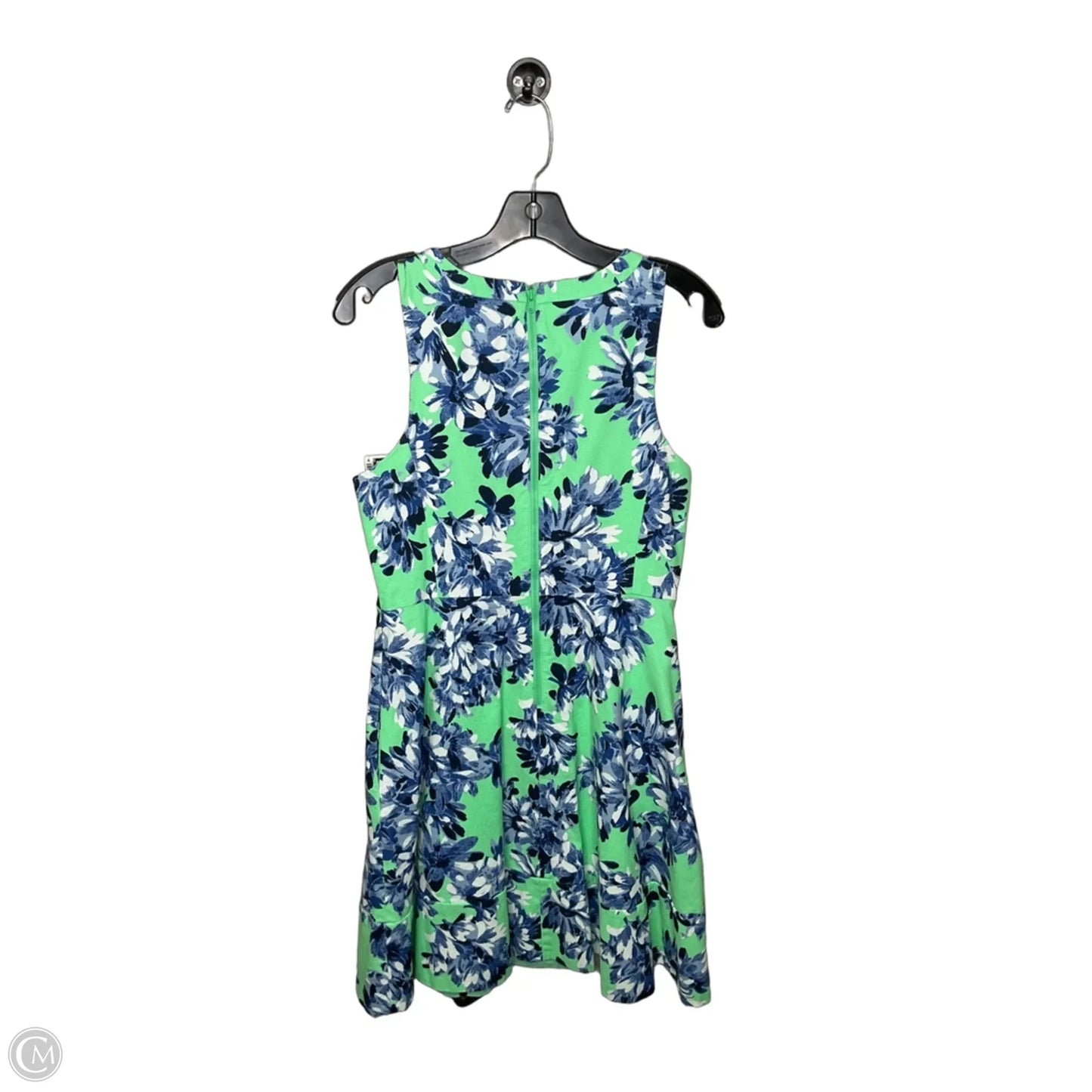 Dress Party Short By J. Crew In Blue & Green, Size: 8