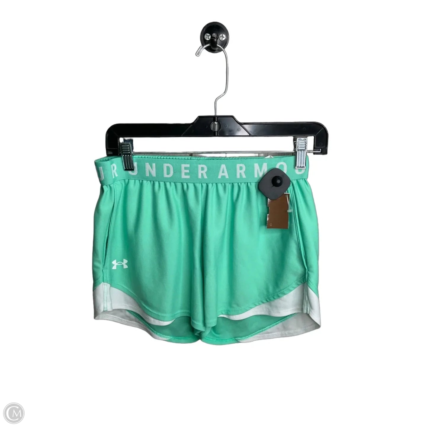 Athletic Shorts By Under Armour In Green, Size: S