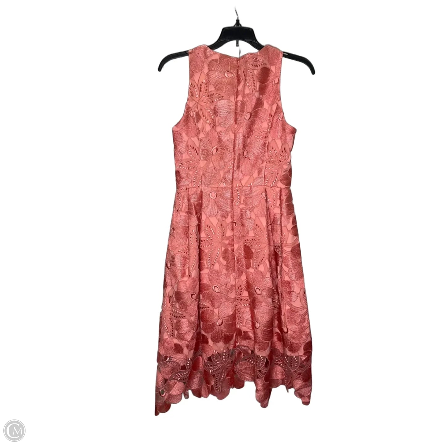 Dress Party Midi By White House Black Market In Peach, Size: 0