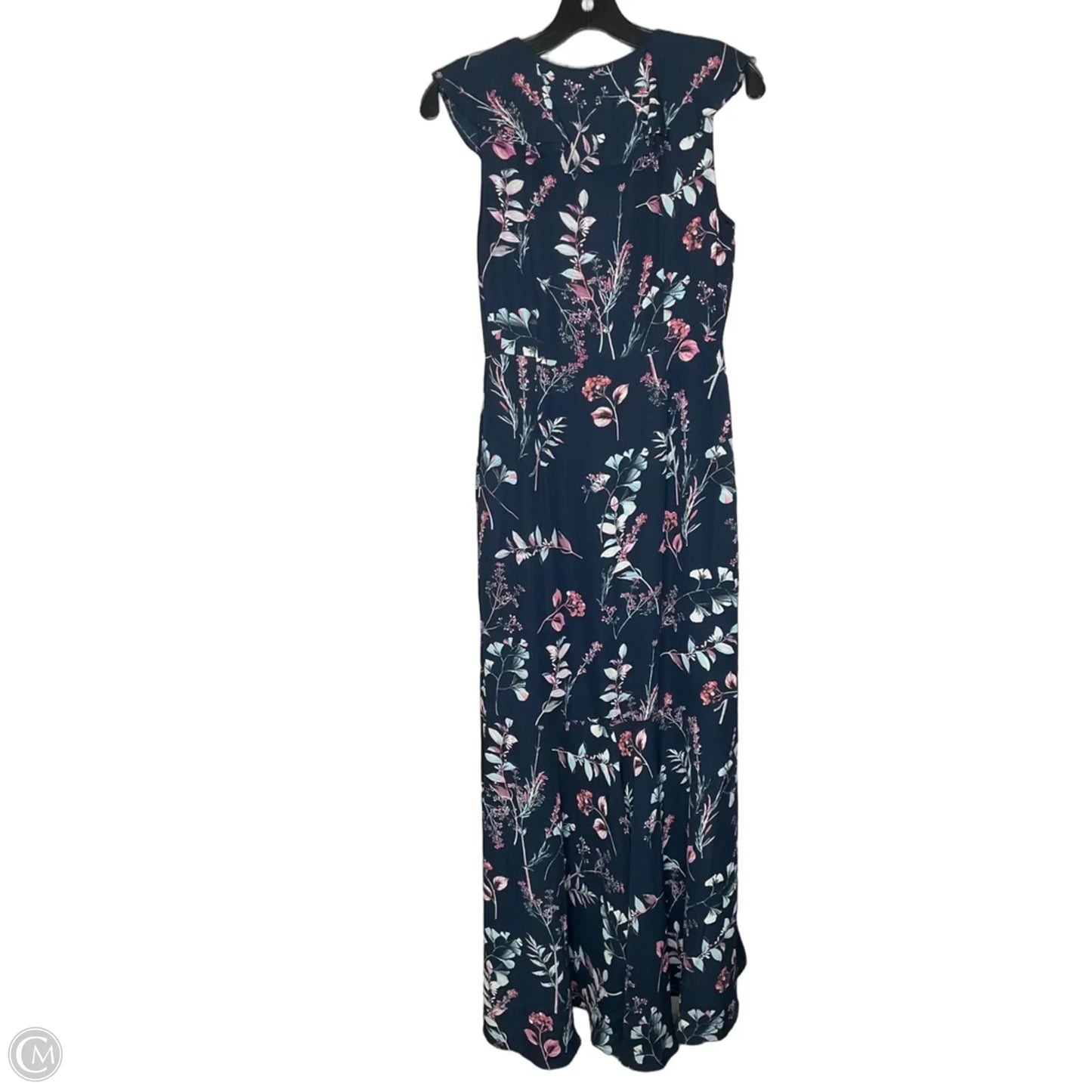 Dress Casual Maxi By Banana Republic In Navy, Size: 0