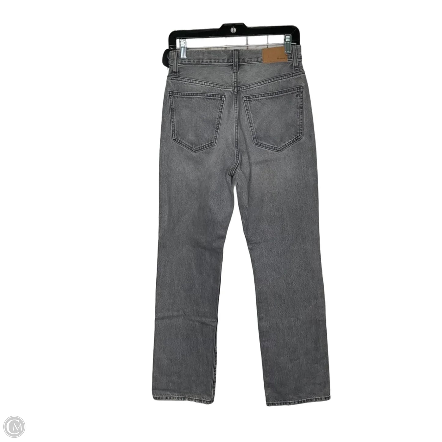 Jeans Straight By Madewell In Grey, Size: 2