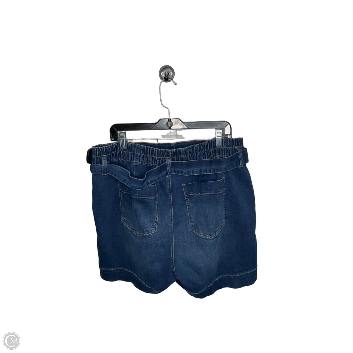 Shorts By Clothes Mentor In Blue Denim, Size: 2x