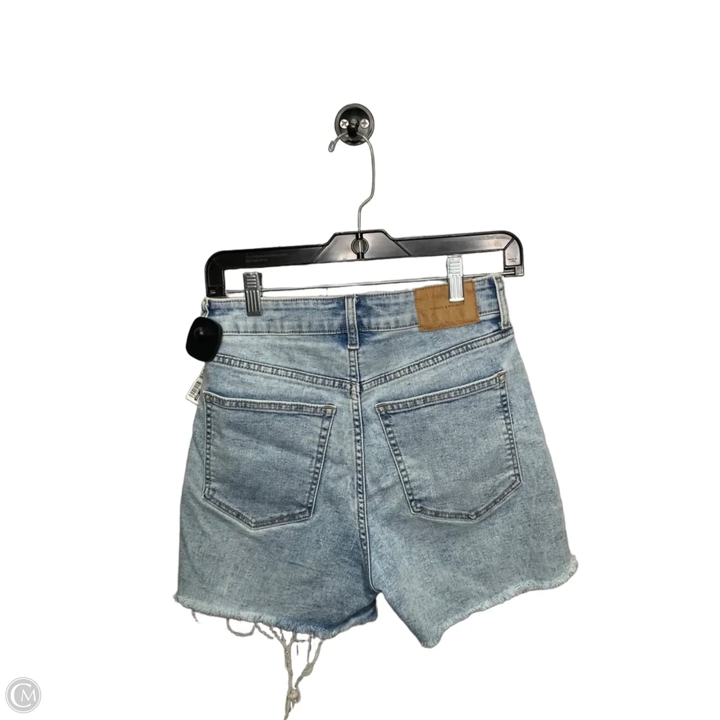 Shorts By H&m In Blue Denim, Size: 6