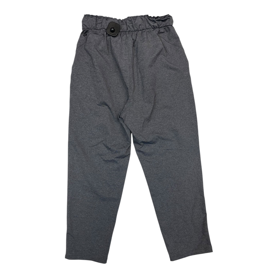 Athletic Pants By Lululemon In Grey, Size:4