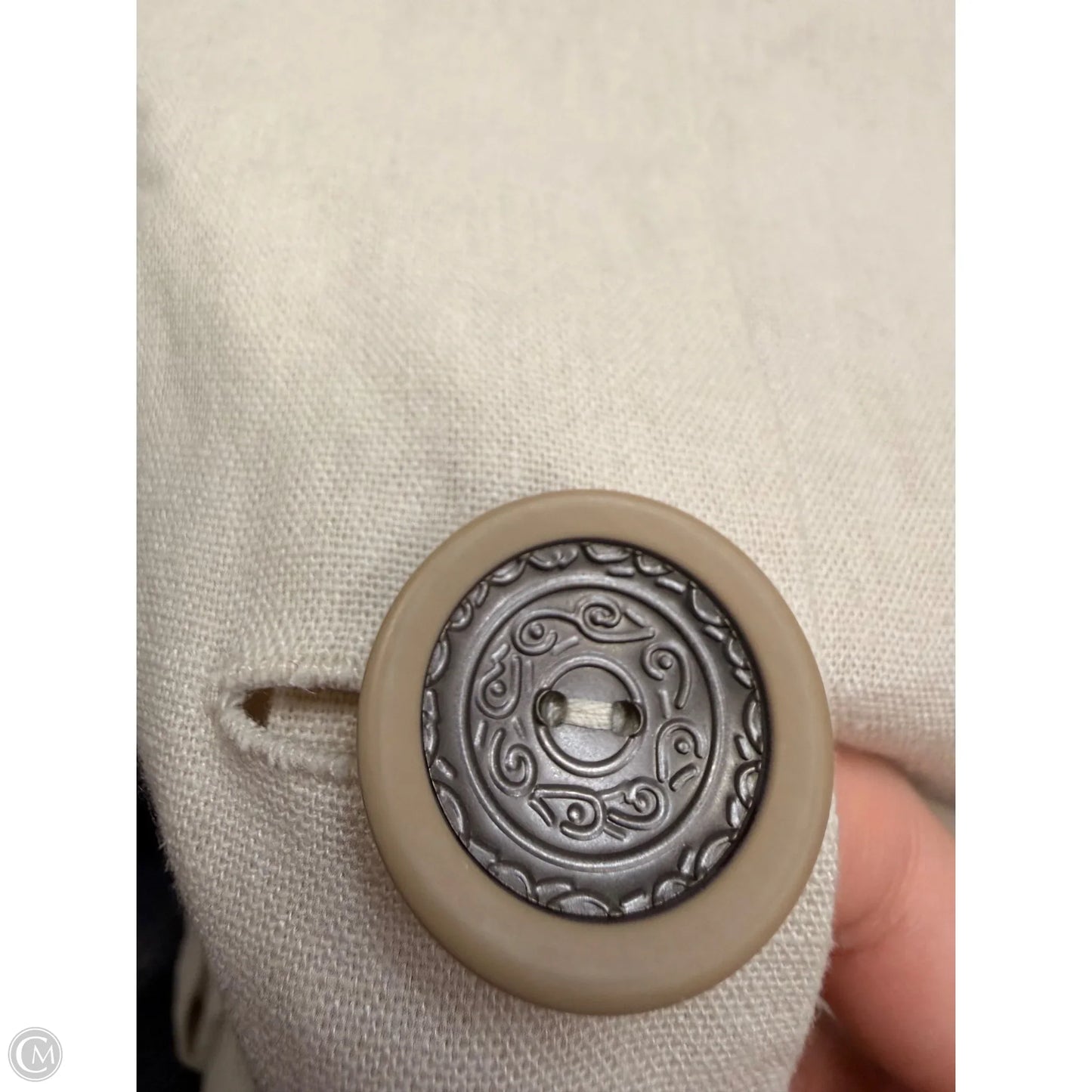 Dress Casual Midi By Jones New York In Tan, Size: 2x