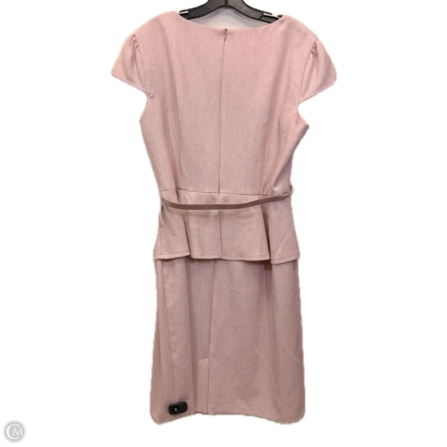 Dress Casual Midi By Connected Apparel In Pink, Size: Xl