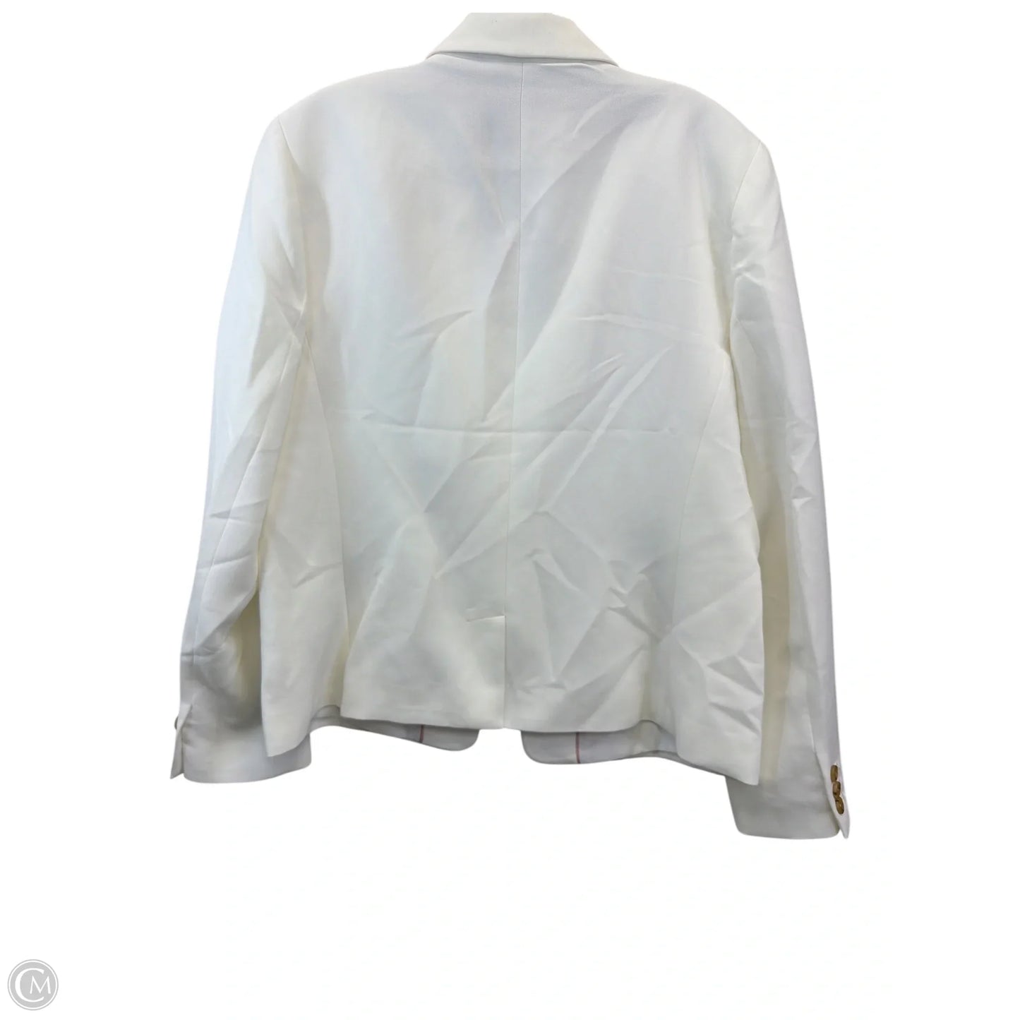 Blazer By Banana Republic In Ivory, Size: Xl