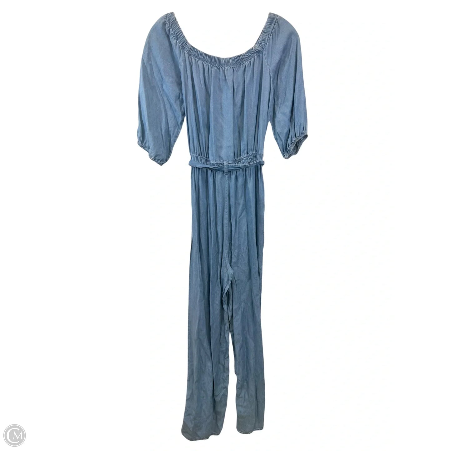 Jumpsuit By Haute Monde In Blue Denim, Size: S