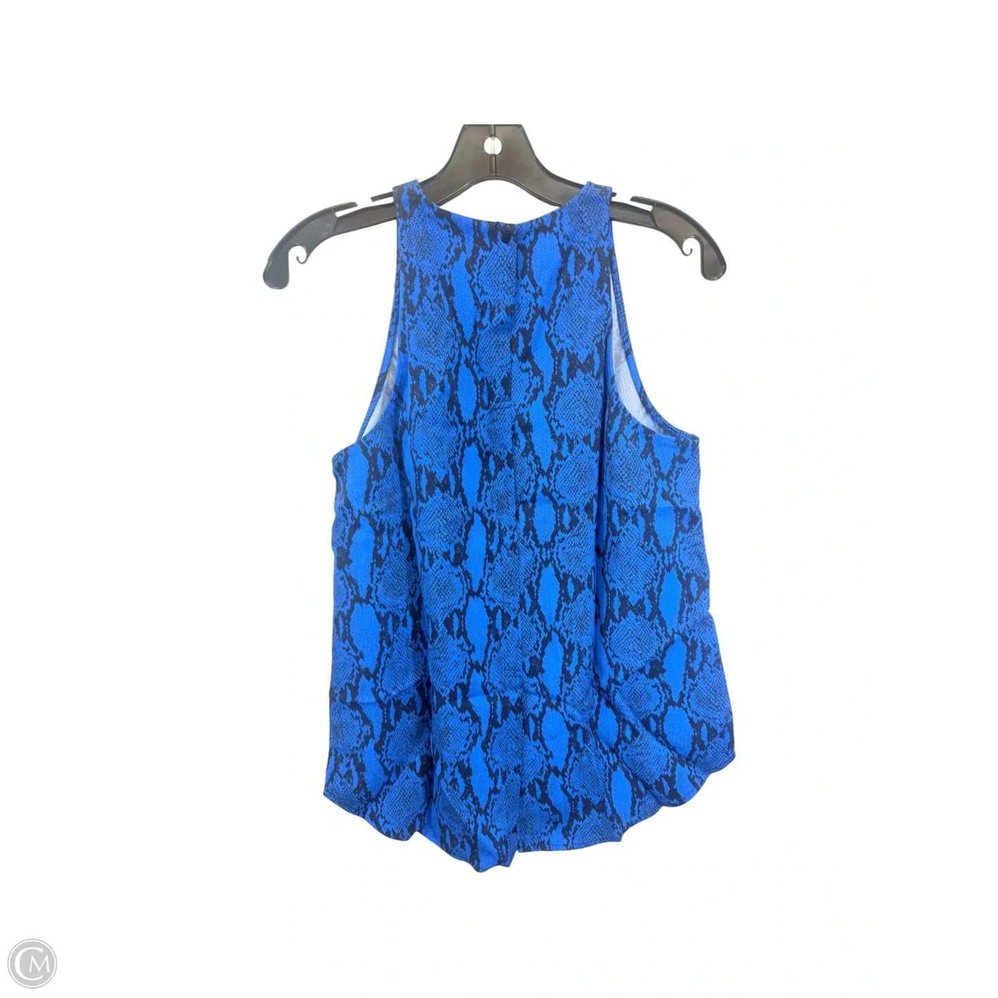Top Sleeveless By Alc In Black & Blue, Size: 4