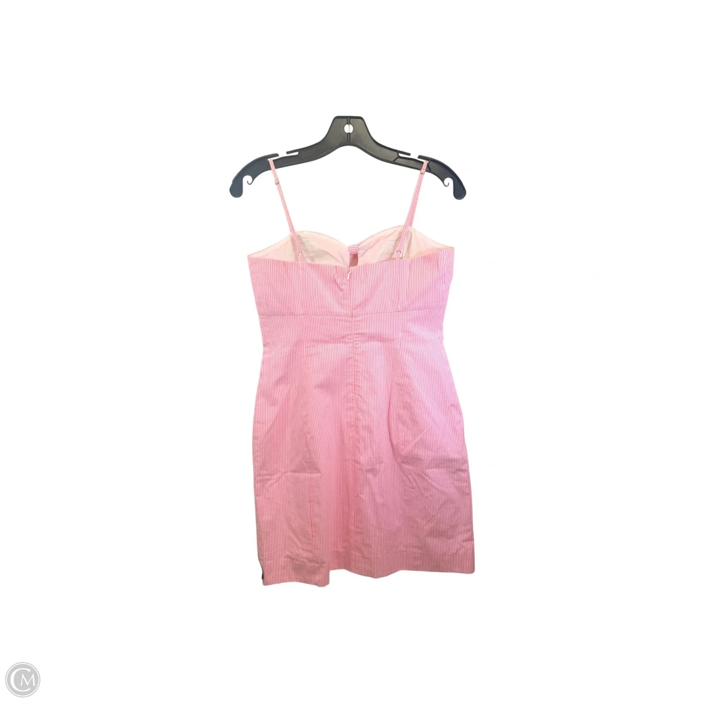 Dress Designer By Lilly Pulitzer In Pink & White, Size: 4